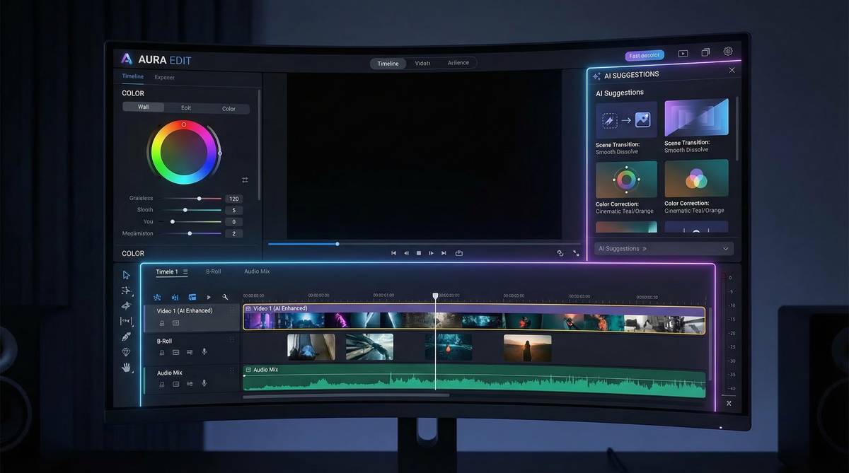 五一吃瓜网AI视频创作工具界面